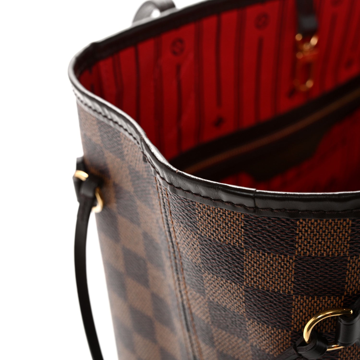 Louis Vuitton Damier Ebene Neverfull MM 11 of 12