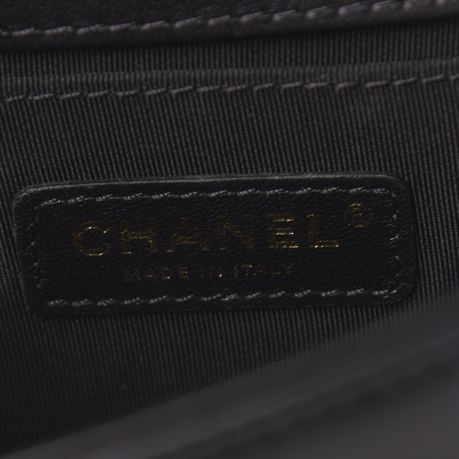Chanel Lambskin Chevron Quilted Small Boy Flap Black 6 of 13