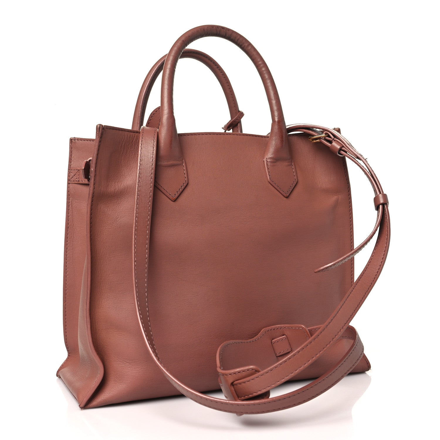 Balenciaga Calfskin Padlock All Afternoon Tote Pink 4 of 19