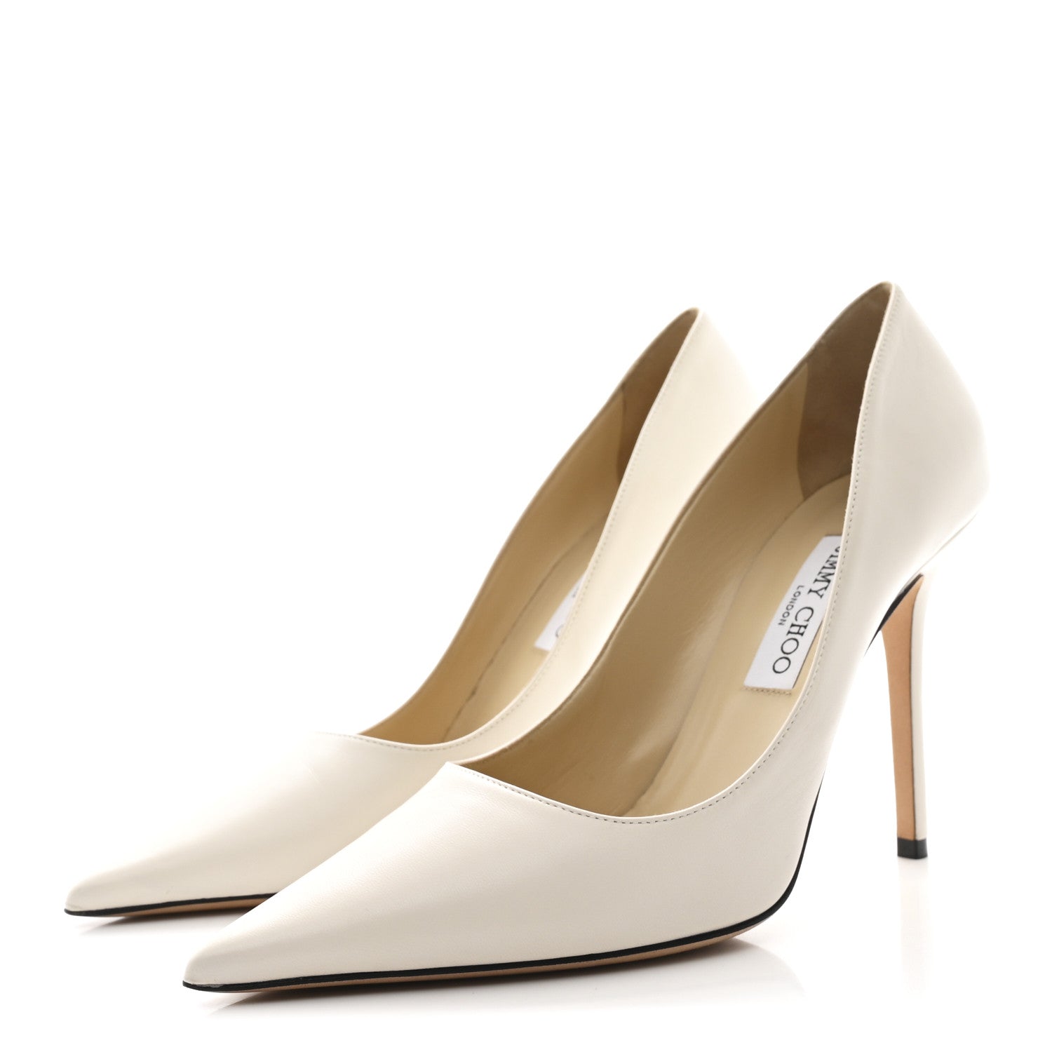 Jimmy Choo Nappa Love 85 Pumps 40 White 4 of 9