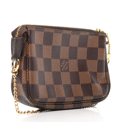 Louis Vuitton Damier Ebene Mini Pochette Accessories 3 of 8