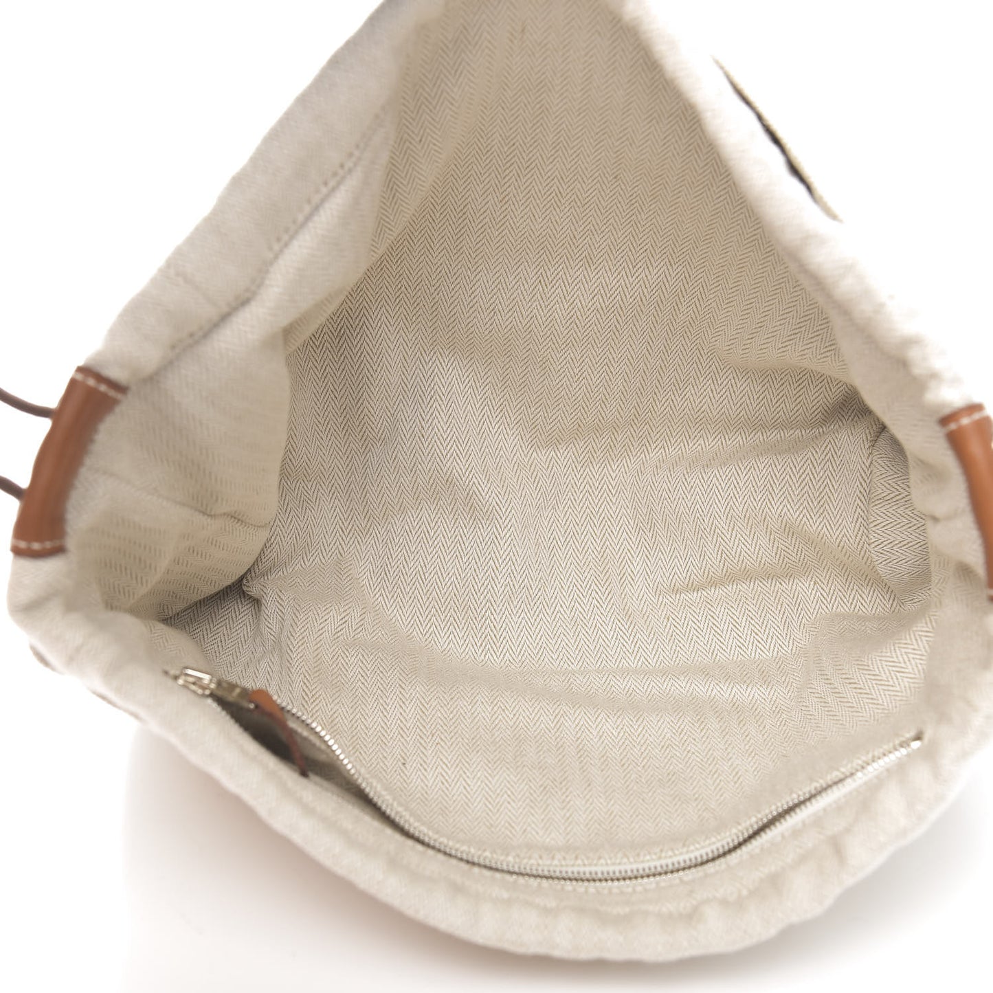 Canvas Barenia Fourbi 25 MM Pouch Naturel Fauve