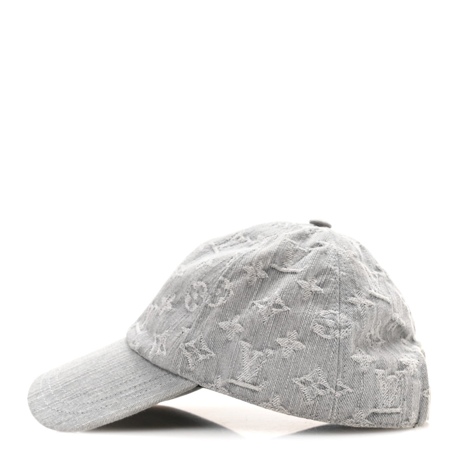 Louis Vuitton Monogram Denim Cap S Grey 4 of 8