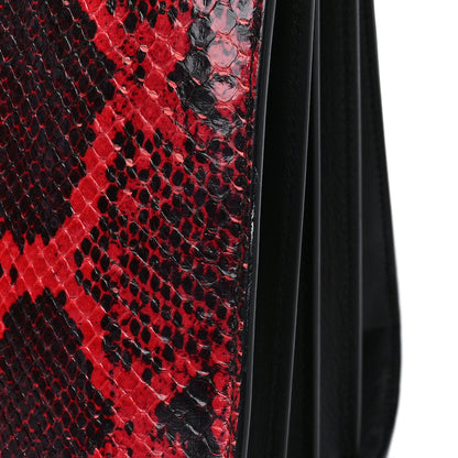 Saint Laurent Python Small Sac de Jour Tote Ruby 14 of 14