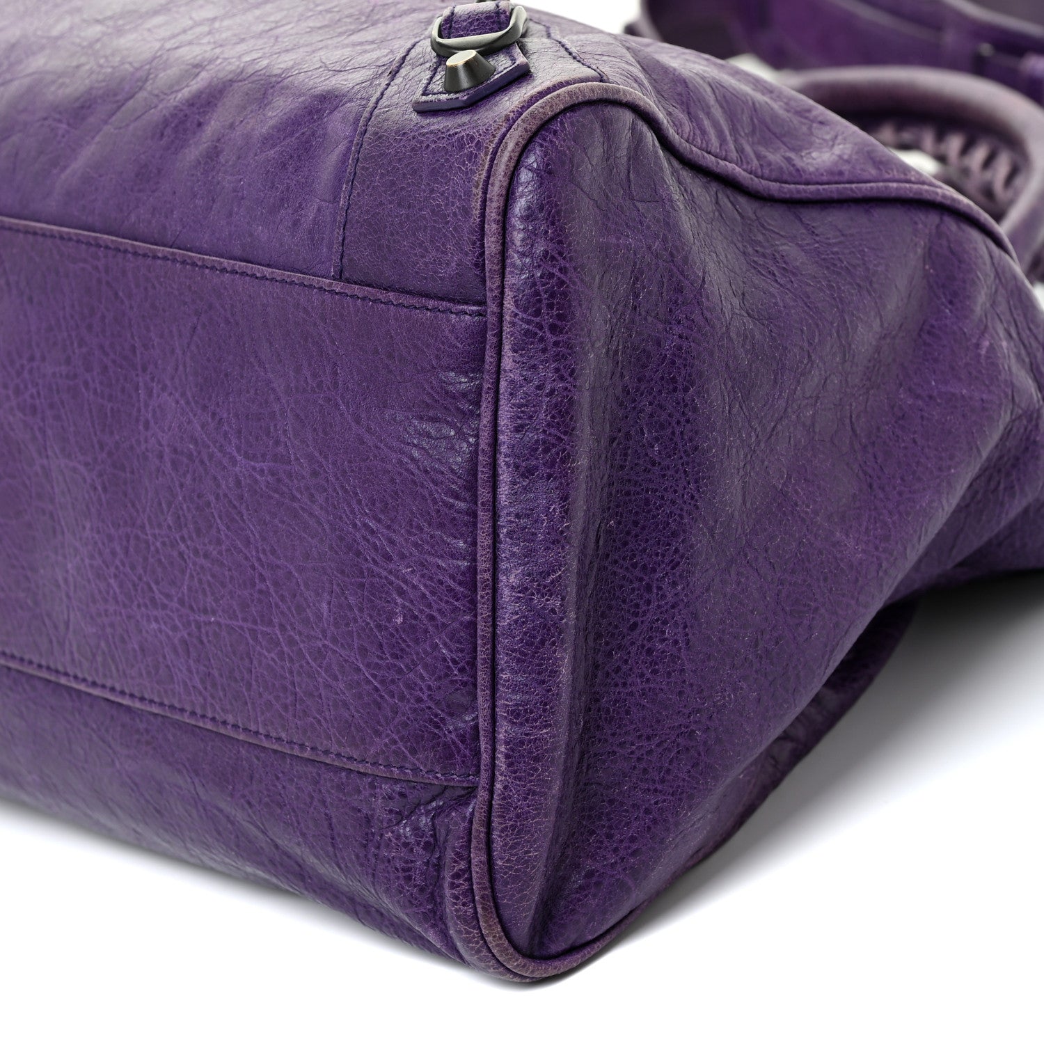 Balenciaga Agneau Classic Hardware Velo Dark Violet 10 of 38