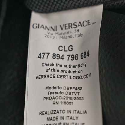 Versace Calfskin Medium Palazzo Empire Bag Black 8 of 17
