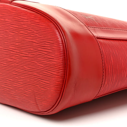 Louis Vuitton Epi Randonnee PM Castillan Red 9 of 26
