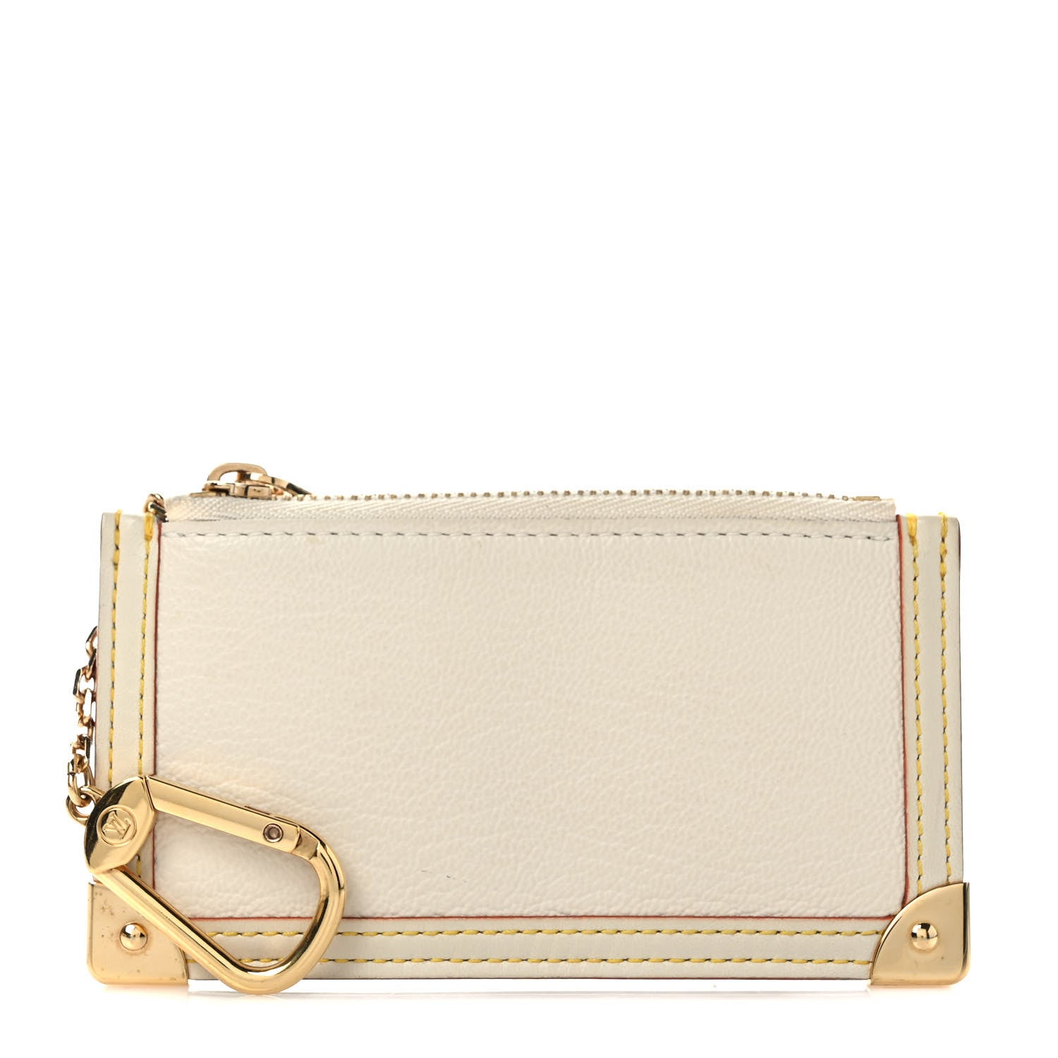 Louis Vuitton Suhali Key Pouch White 1 of 7