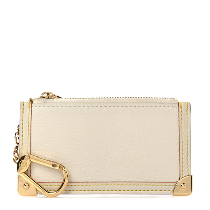 Louis Vuitton Suhali Key Pouch White 1 of 7