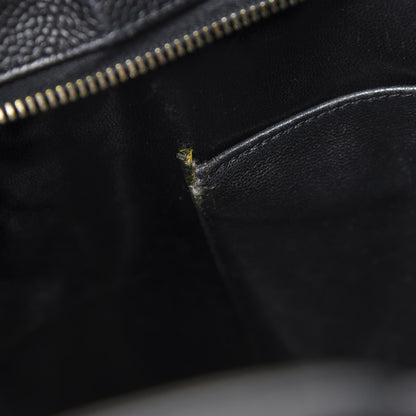 Chanel Caviar Quilted Medallion Tote Black 8 of 13