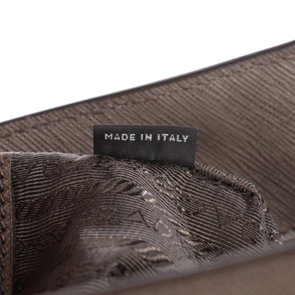 Prada Saffiano Lux Large Tote Grafite 8 of 10