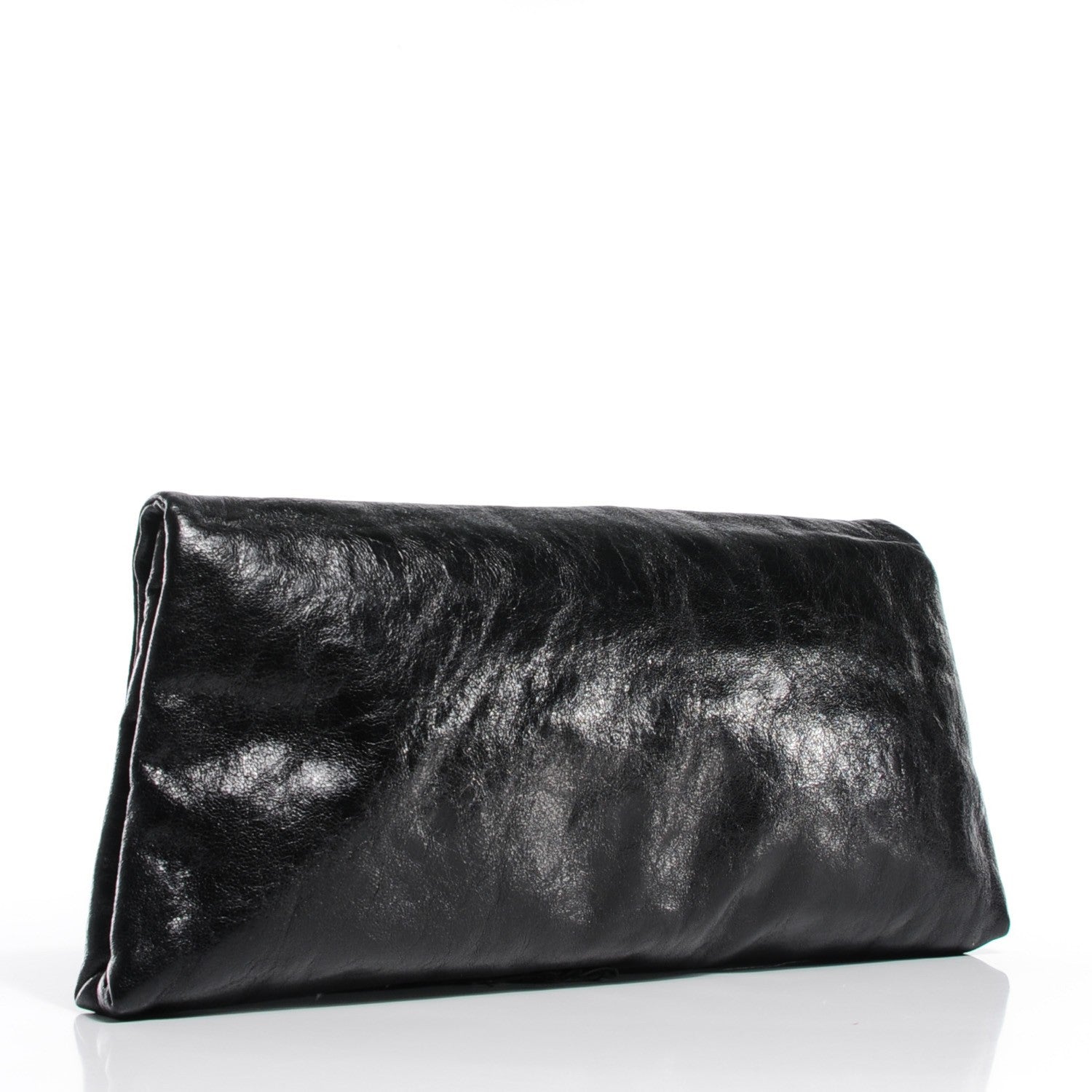 Alexander McQueen Calfskin Faithful Glove Clutch Black 3 of 8