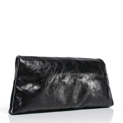 Alexander McQueen Calfskin Faithful Glove Clutch Black 3 of 8