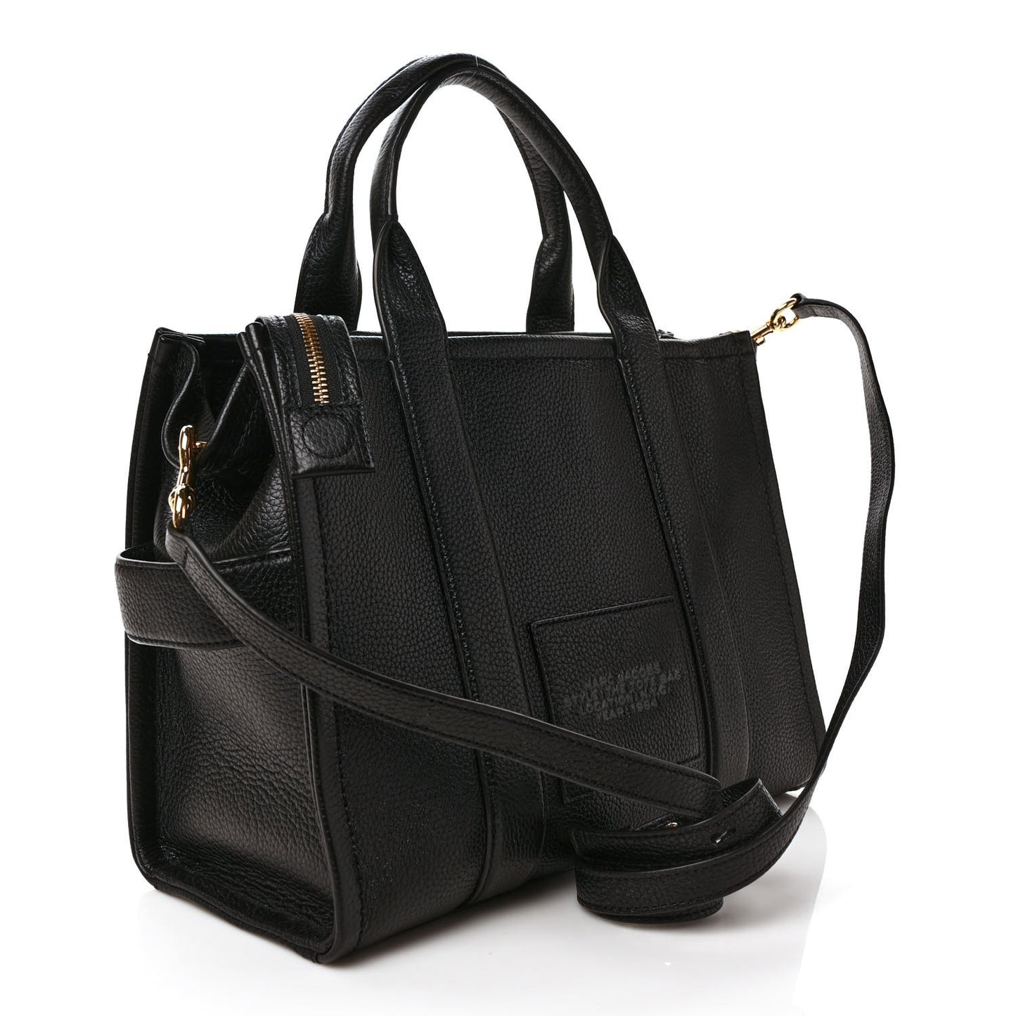 Grained Calfskin Medium The Tote Bag Black