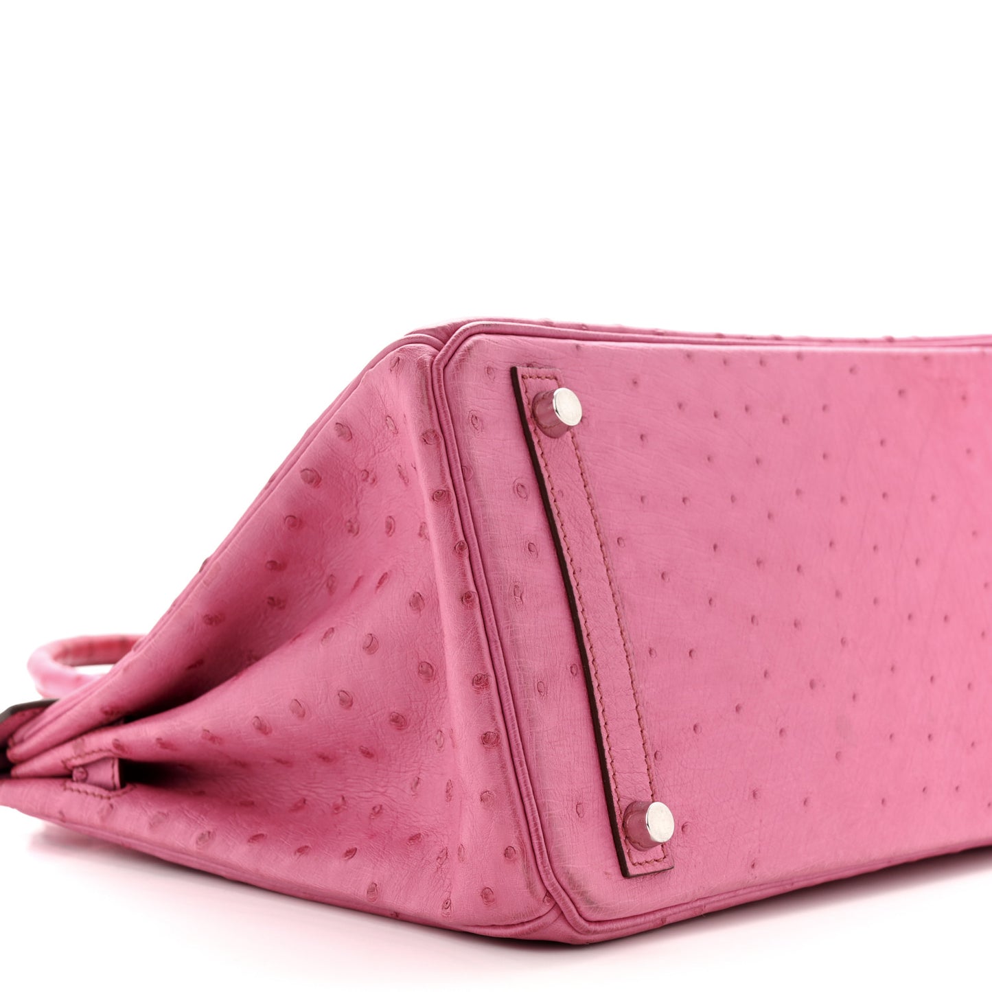 Ostrich Birkin 30 Fuchsia