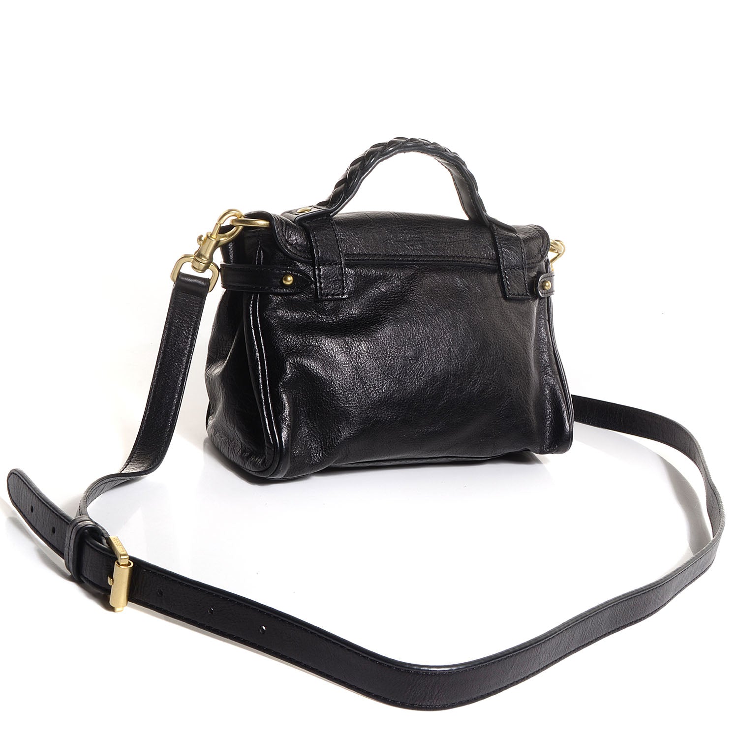 Mulberry Soft Buffalo Leather Mini Alexa Black 3 of 10