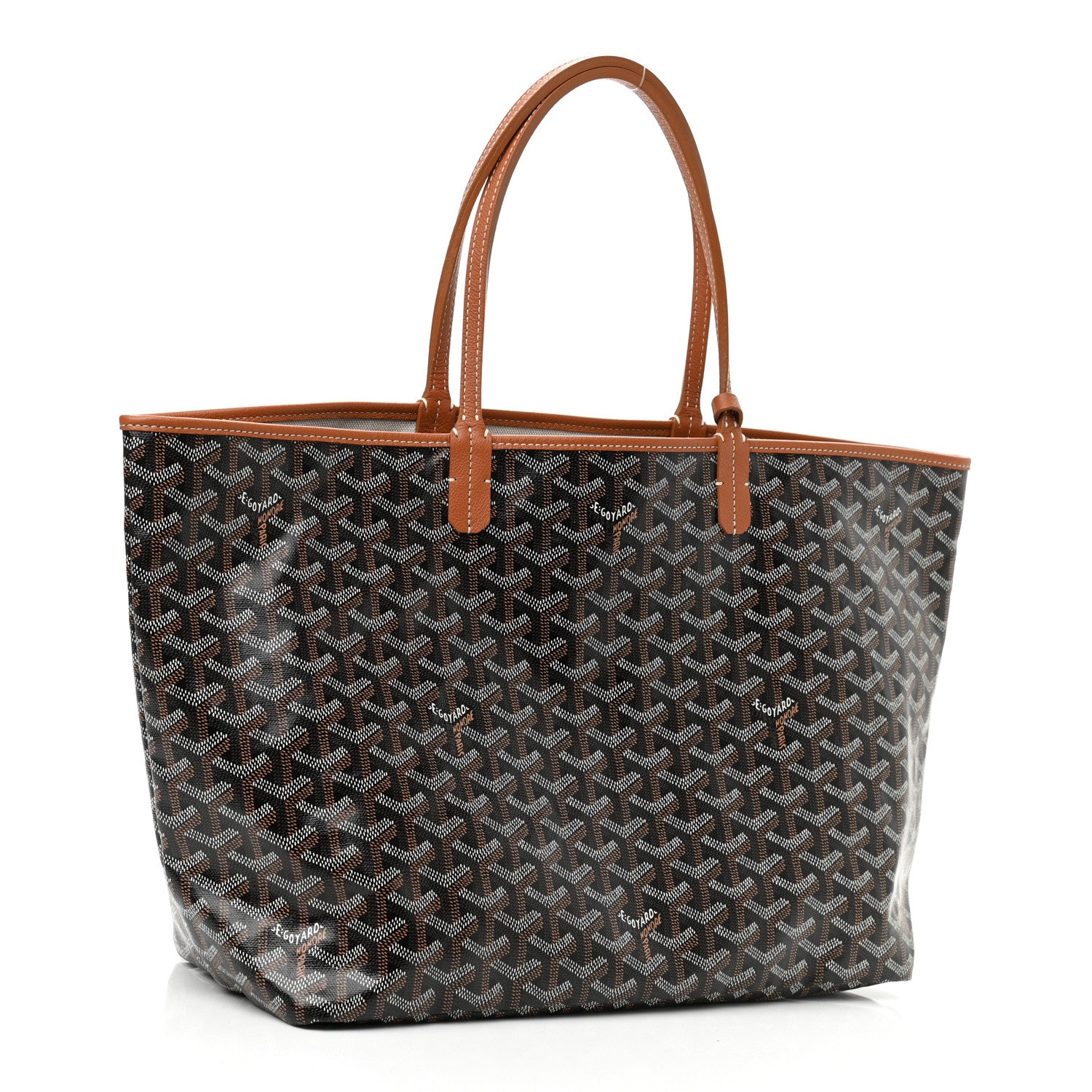 Goyard Goyardine Saint Louis PM Black Gold 3 of 9
