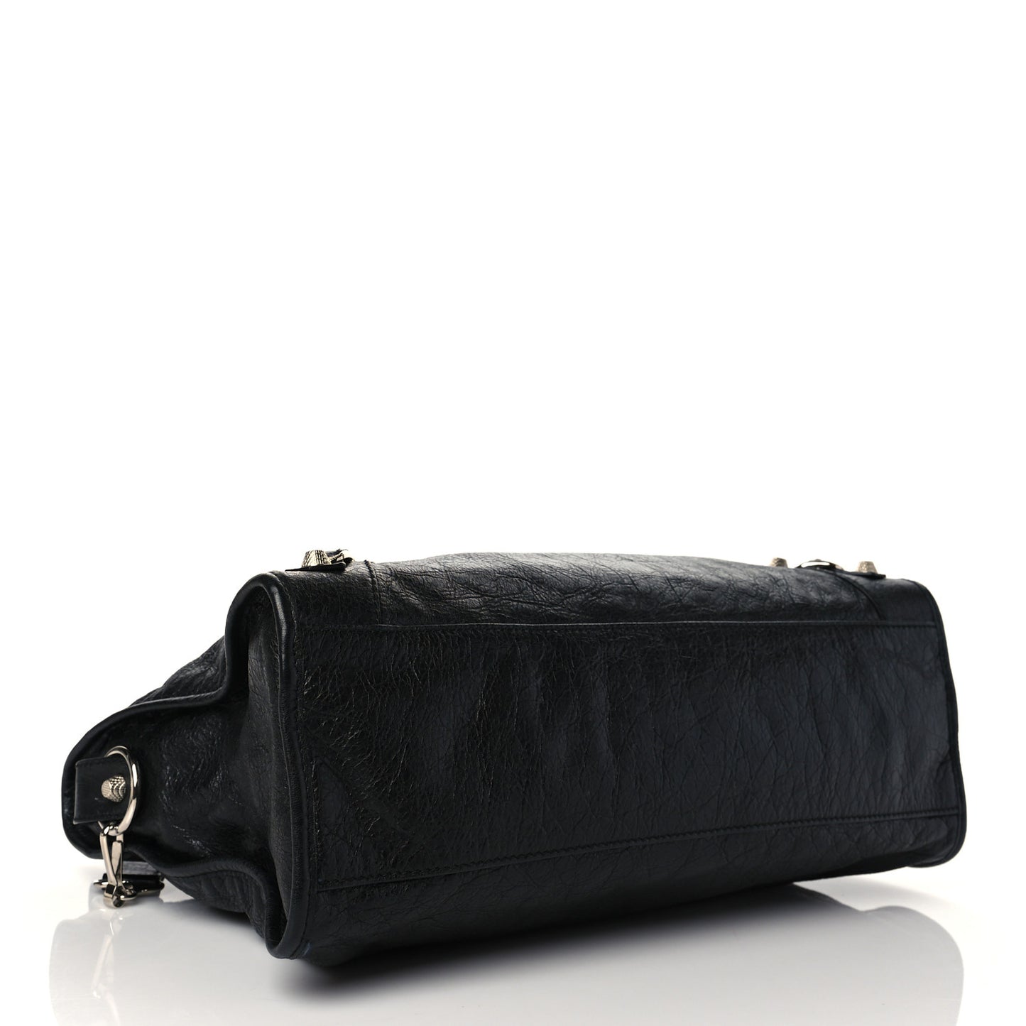 Agneau Giant 12 Silver Hardware City Black