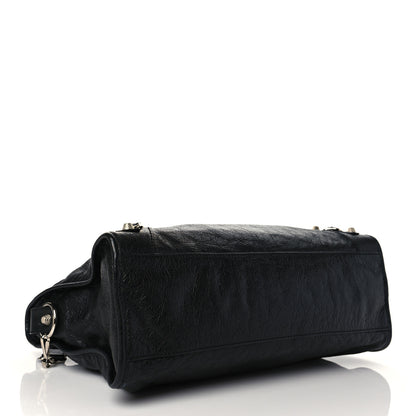 Balenciaga Agneau Giant 12 Silver Hardware City Black 4 of 10