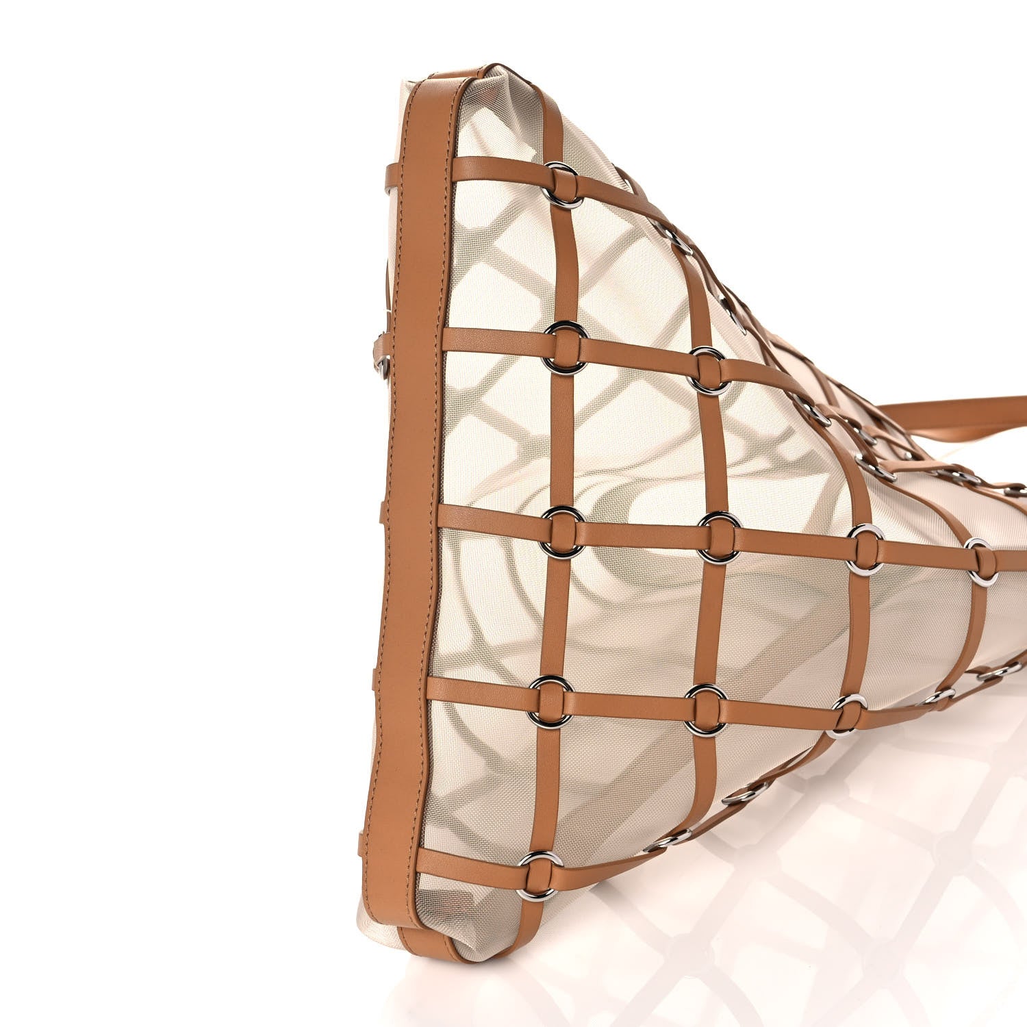 3.1 Phillip Lim Calfskin Billie Cage Tote Camel 10 of 12