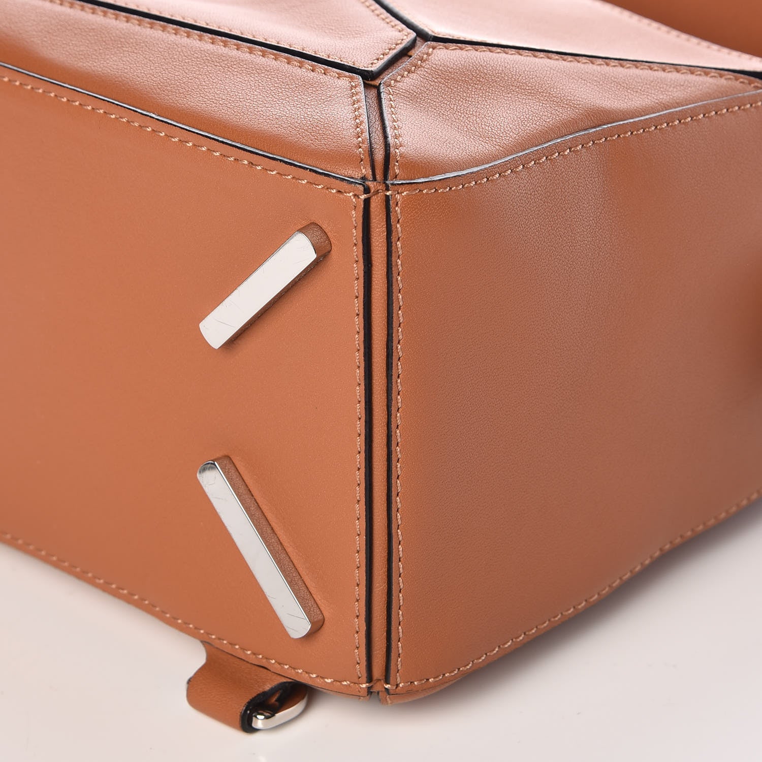Loewe Calfskin Small Puzzle Bag Tan 6 of 8