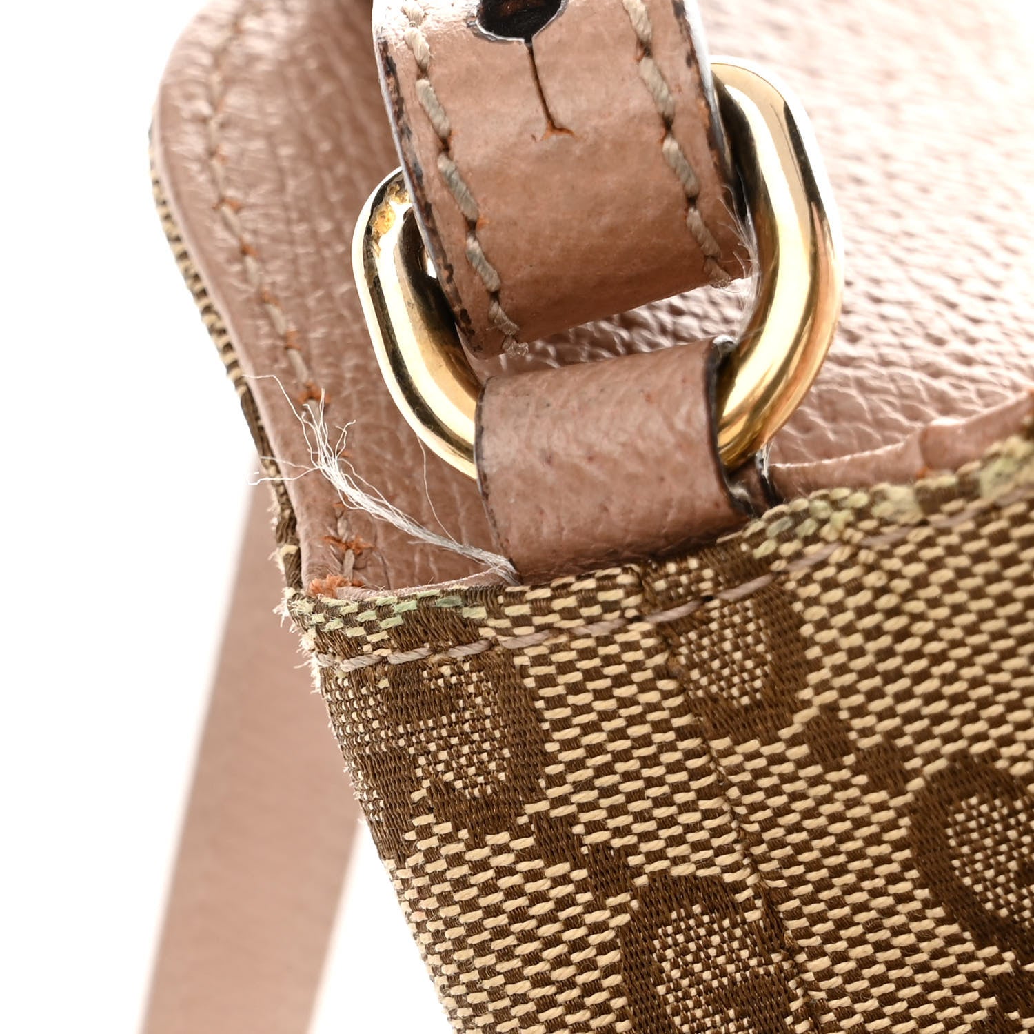 Gucci Monogram Large Bree Foldover Tote Beige Soft Pink 14 of 14