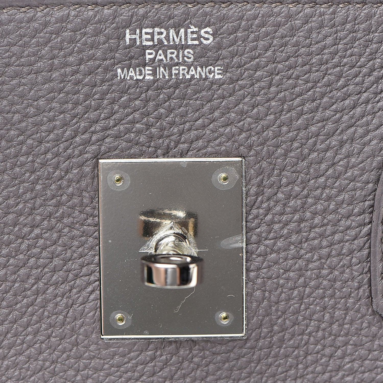 Hermes Togo Birkin 35 Etain 21 of 35