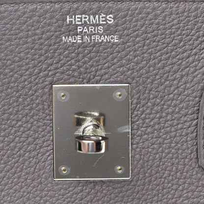 Hermes Togo Birkin 35 Etain 21 of 35