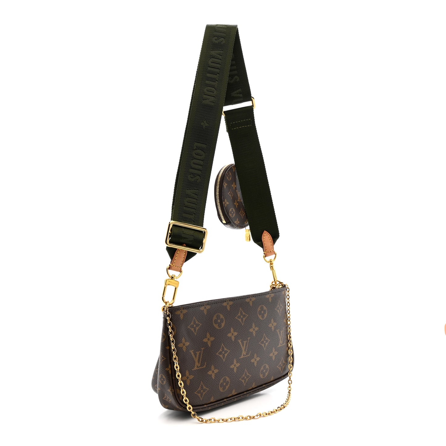 Monogram Multi Pochette Accessories Kaki