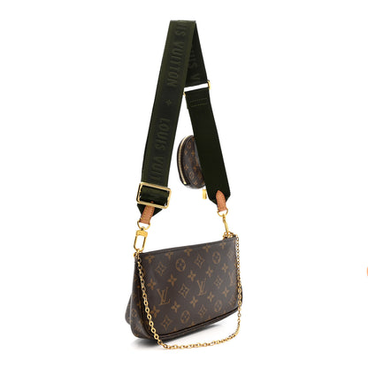 Louis Vuitton Monogram Multi Pochette Accessories Kaki 3 of 10