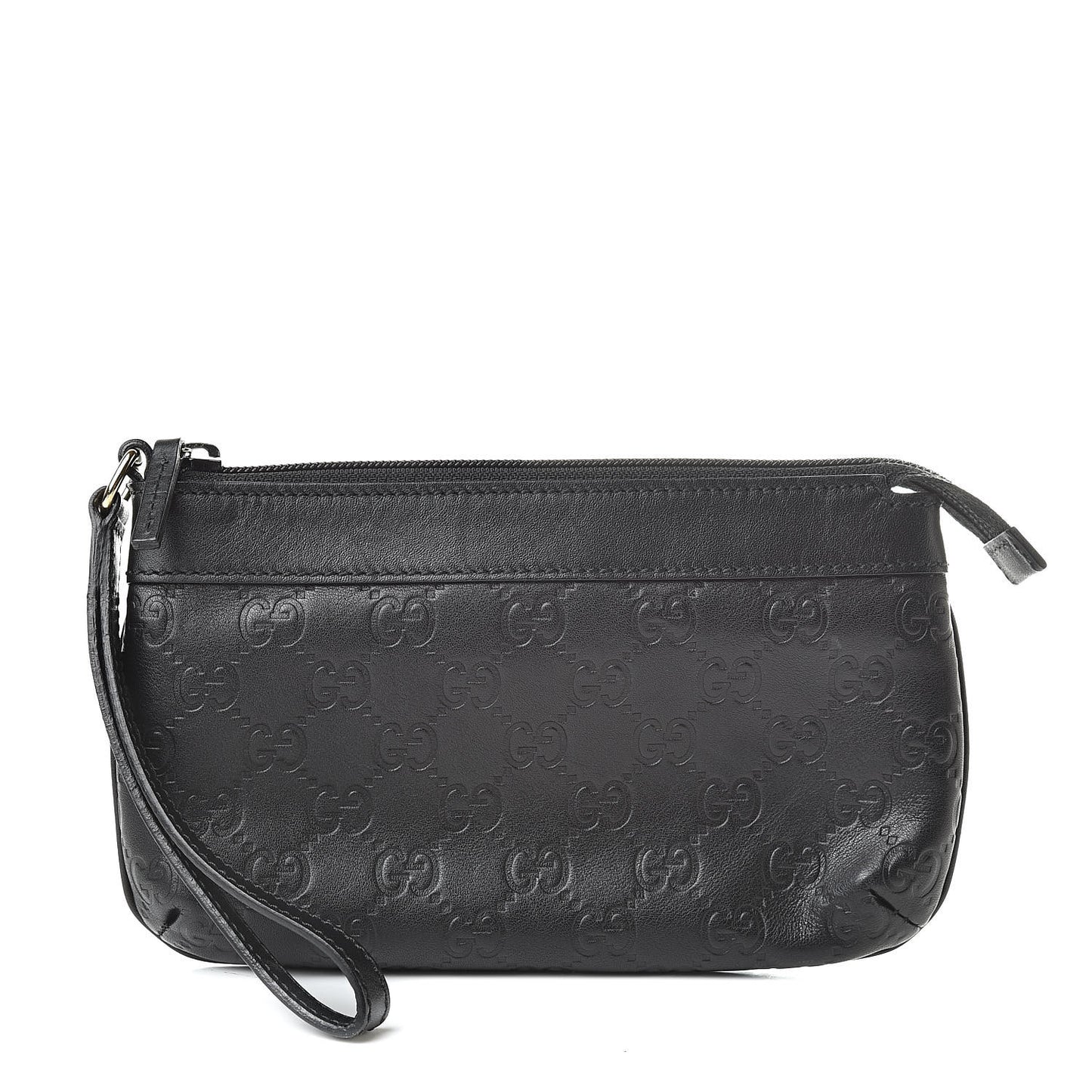Guccissima Wristlet Black