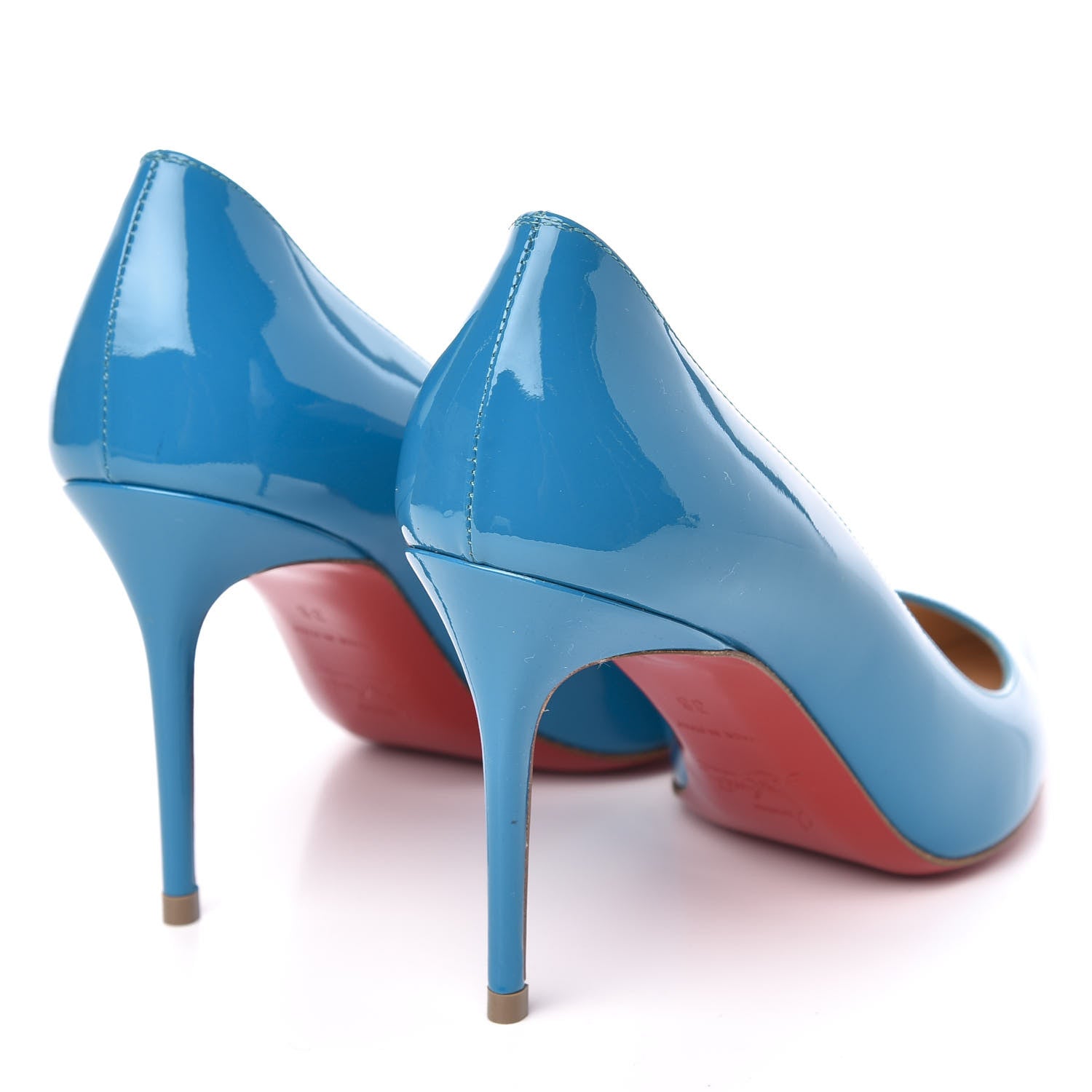 Christian Louboutin Patent So Kate 85 Pumps 36 Celeste 4 of 9