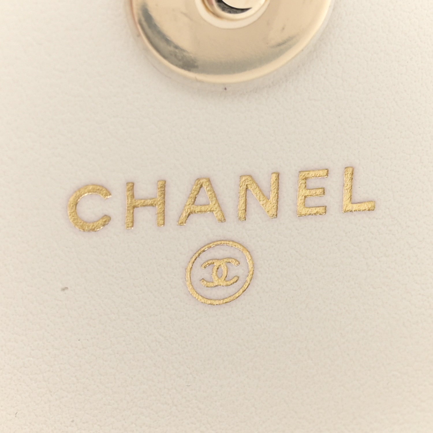 Chanel Calfskin Quilted Maxi Pearls Clutch With Chain White 6 of 14