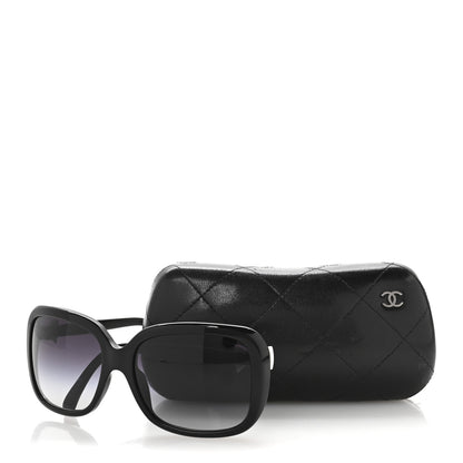 Chanel CC Bow Sunglasses 5171 Black White 9 of 9