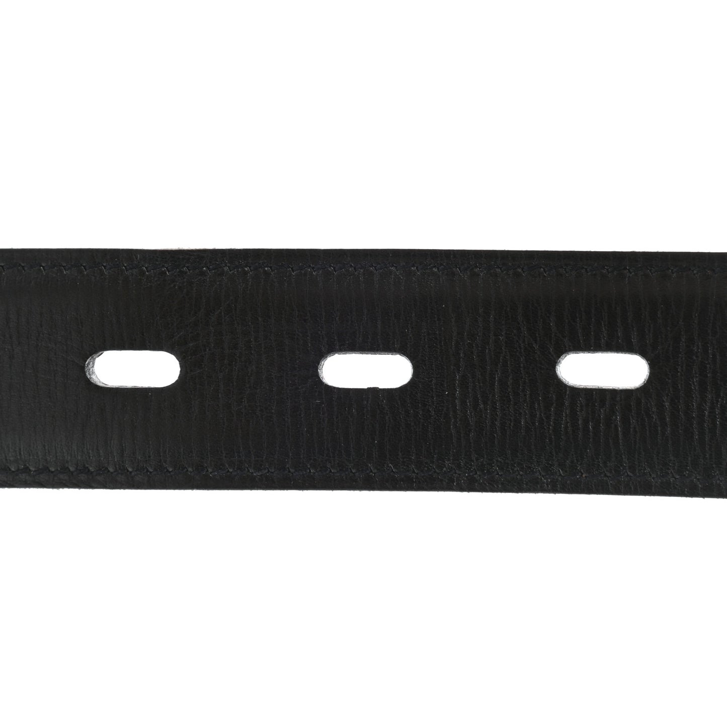 Barenia Box Belt 100 Fauve Black