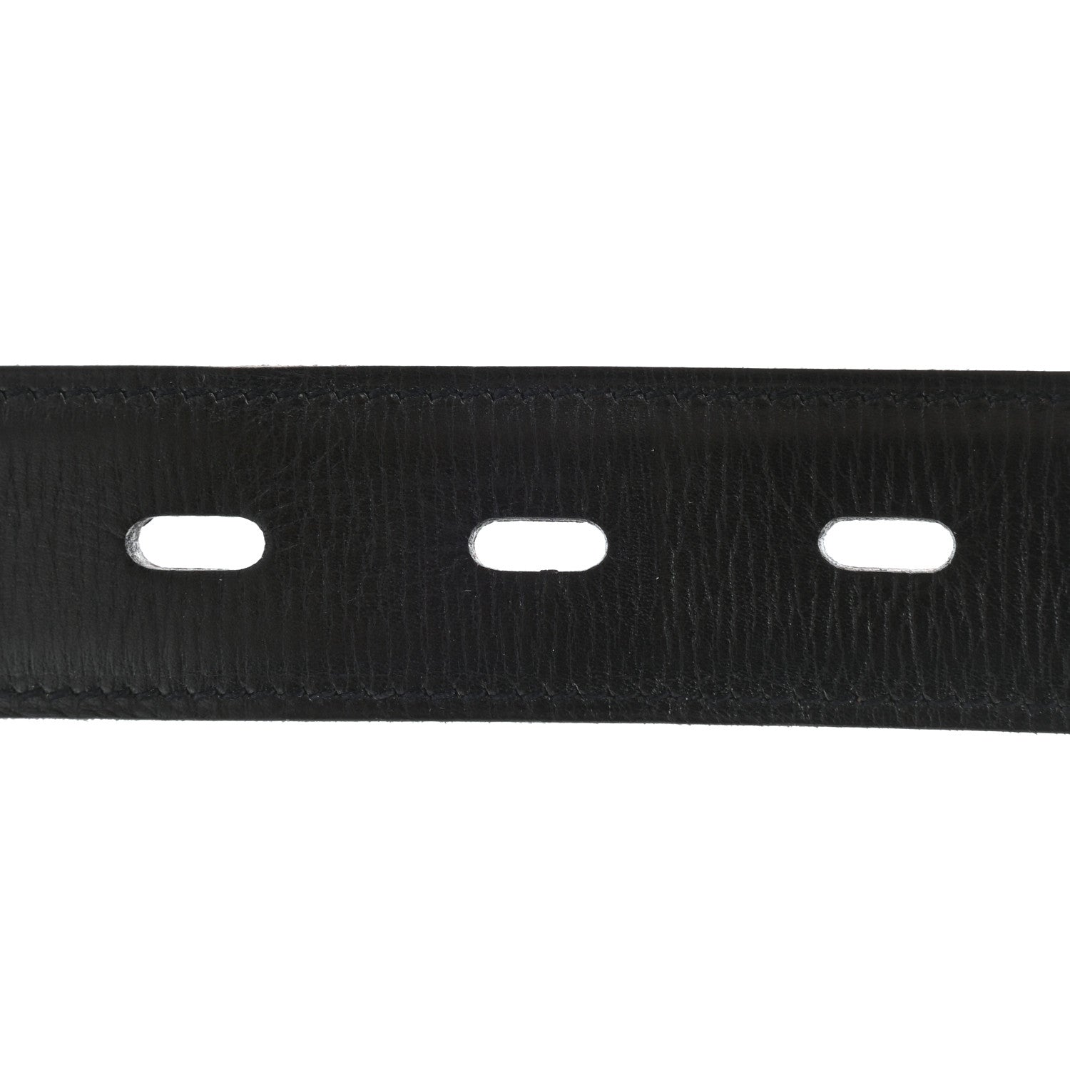 Hermes Barenia Box Belt 100 Fauve Black 3 of 6