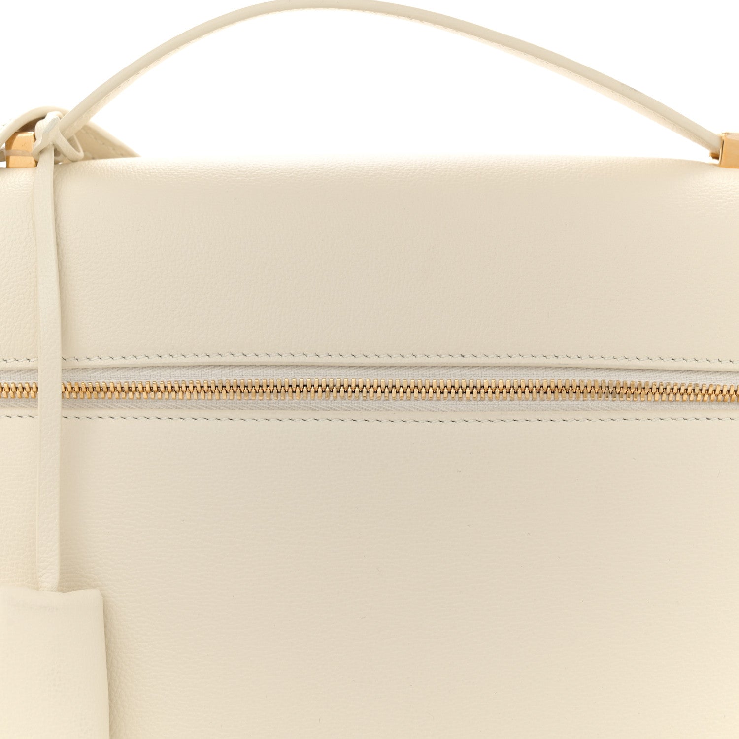 Loro Piana Calfskin Extra Bag L27 Whisper White 7 of 11