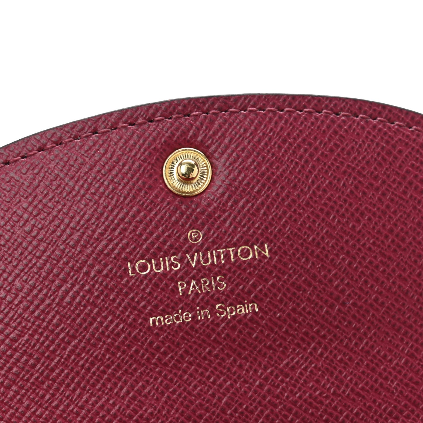 Monogram Rosalie Coin Purse Fuchsia