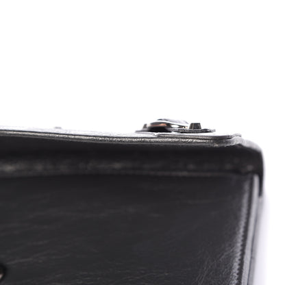 Balenciaga Agneau Classic Silver Hardware Money Wallet Gris Fossile 8 of 8