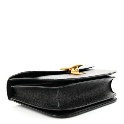 Celine Goatskin Medium Classic Box Flap Bag Black 4 of 12