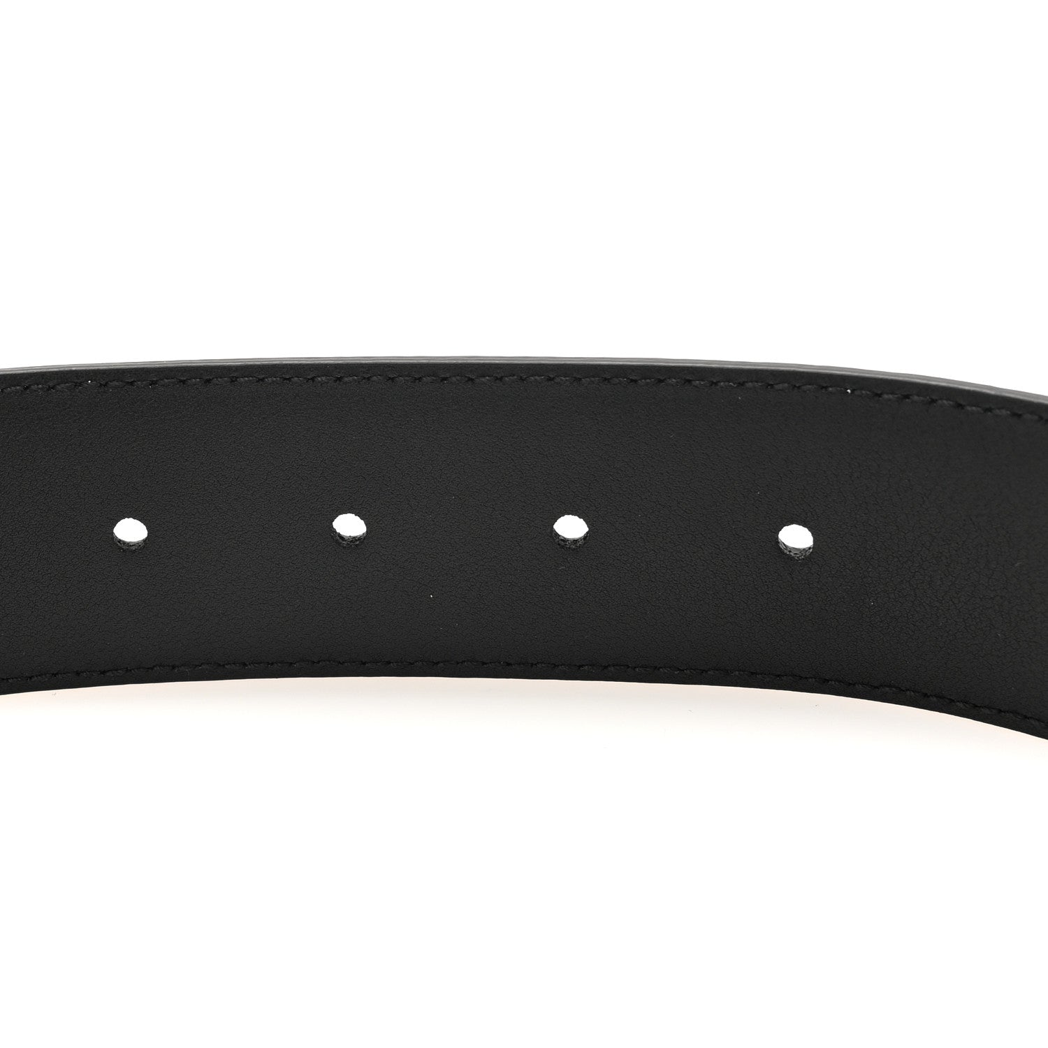 Gucci Textured Dollar Calfskin 40mm Belt 85 34 Black 3 of 4