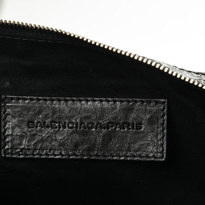 Balenciaga Agneau Mens Classic Hardware Large Square Tote Black 6 of 7