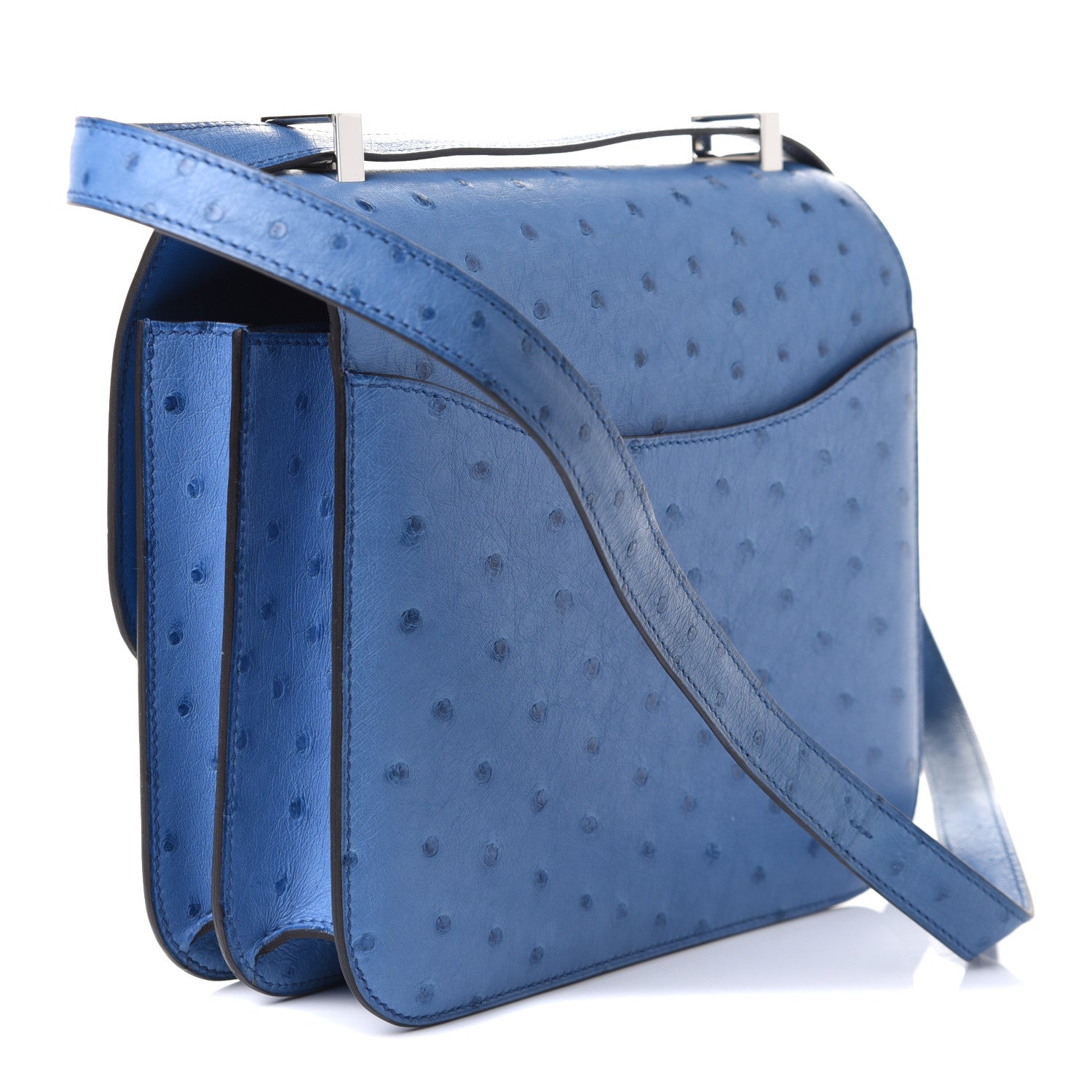 Hermes Ostrich Constance 24 Mykonos 3 of 10