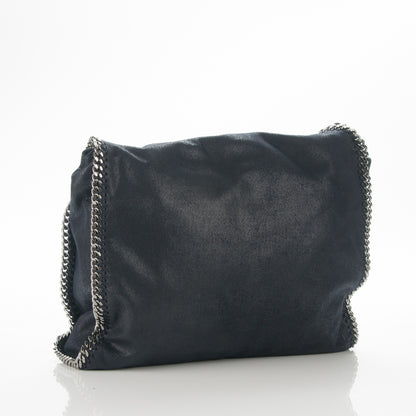 Stella McCartney Shaggy Deer Big Falabella Tote Navy 3 of 8