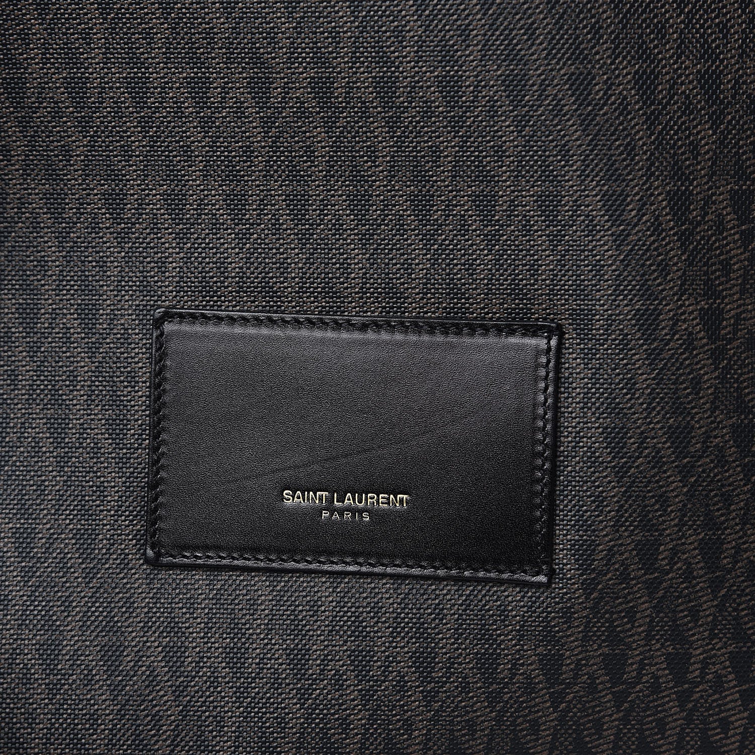 Saint Laurent Monogram Canvas Star Print Backpack 7 of 10