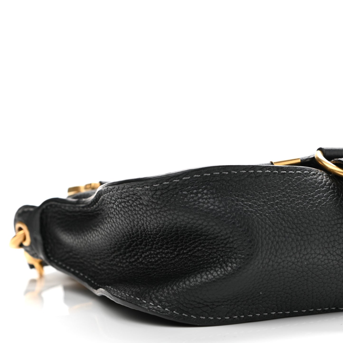Calfskin Mini Marcie Satchel Black