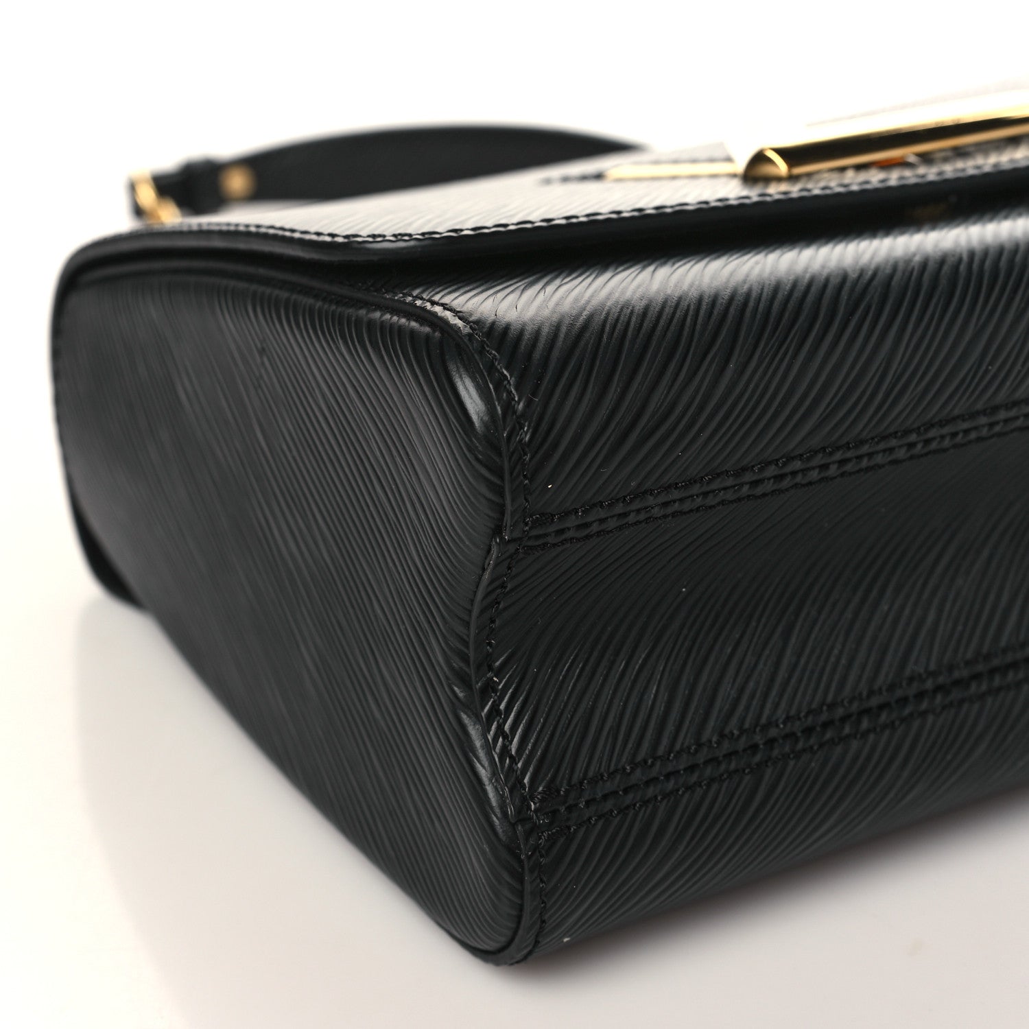 Louis Vuitton Epi Twist Shoulder Bag MM Black 7 of 9