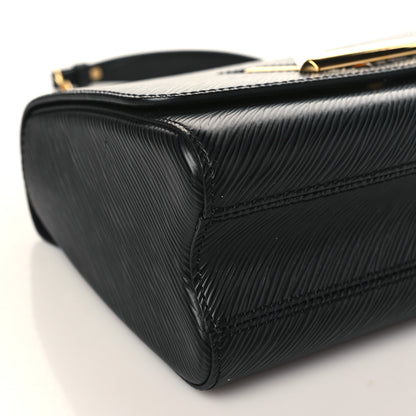 Louis Vuitton Epi Twist Shoulder Bag MM Black 7 of 9