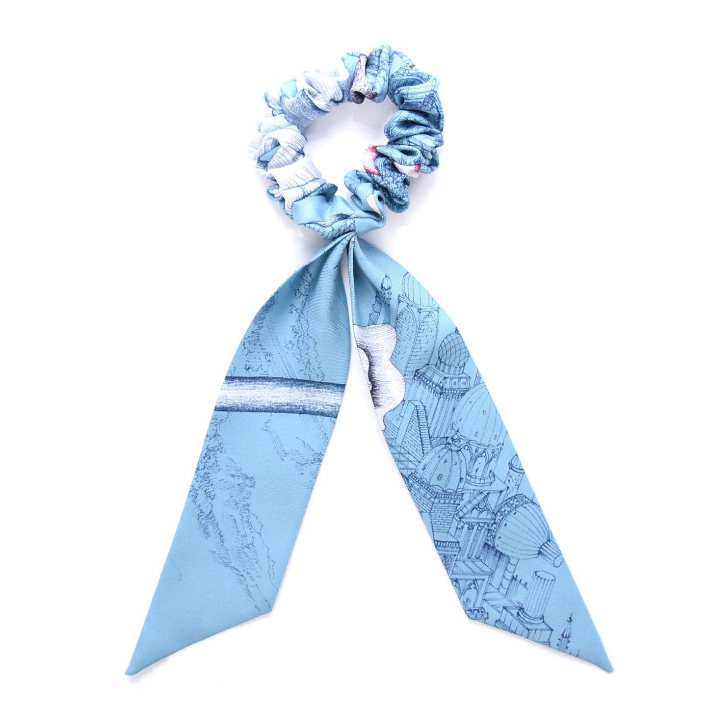 Silk Twilly Scrunchie