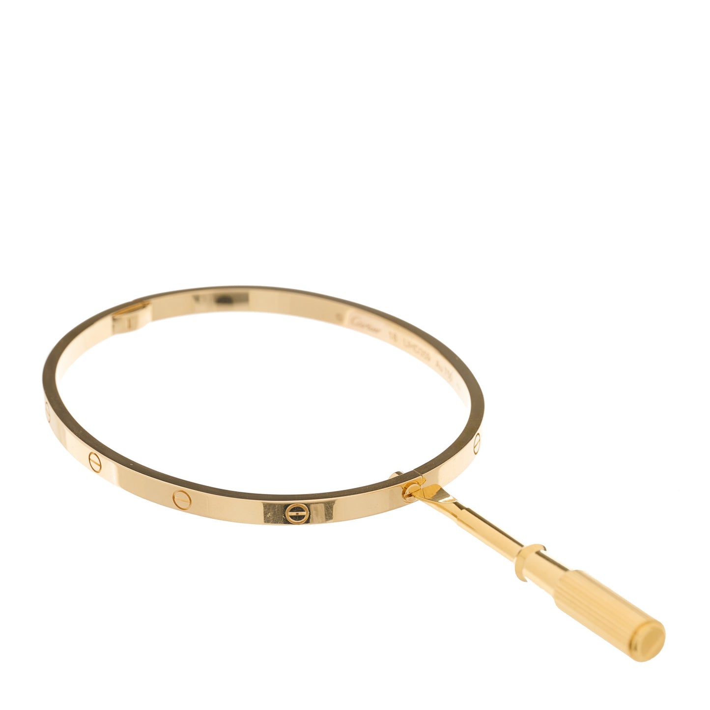 18K Yellow Gold Small LOVE Bracelet 18